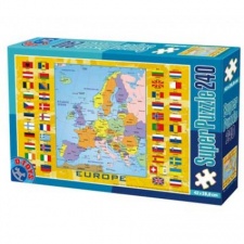 Puzzle 240db-os EUROPA térkép
